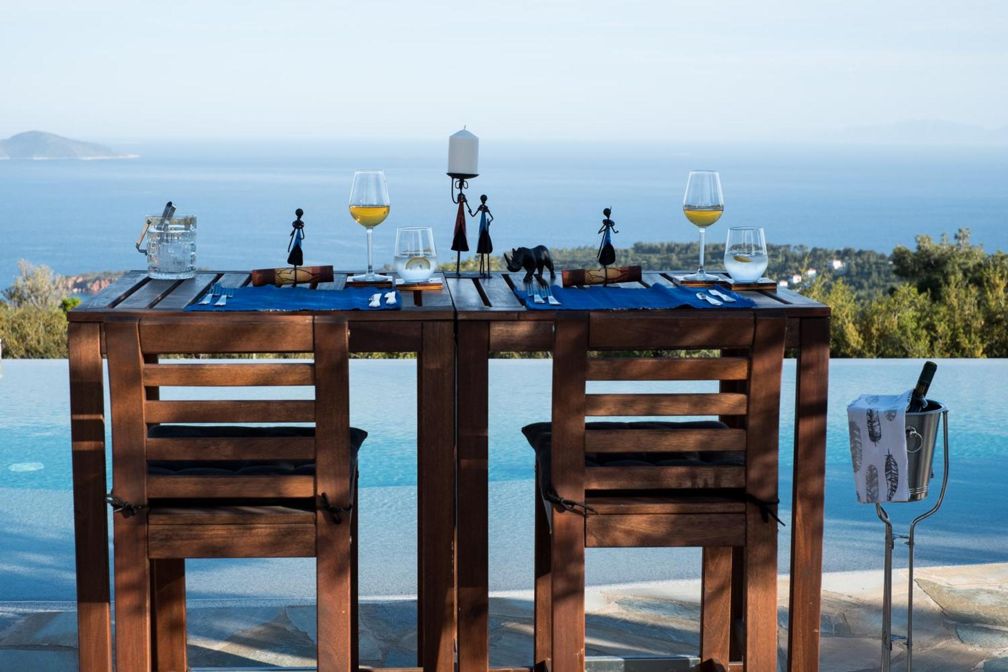 The Infinity 180 Luxury Suites Milia エクステリア 写真